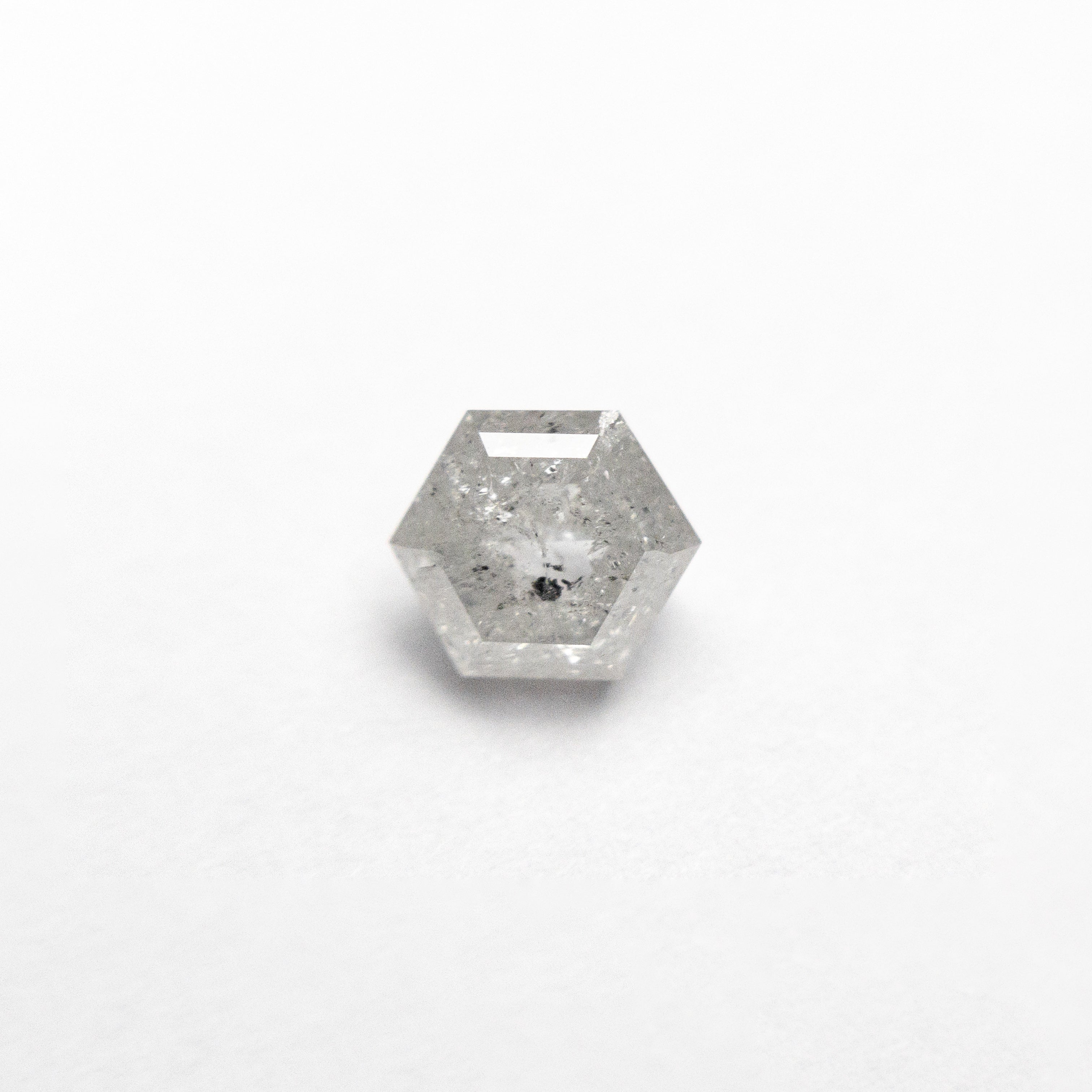 0.72ct 5.59x4.86x3.17mm Hexagon Step Cut 25457 - 15 - Lelya - bespoke engagement and wedding rings made in Scotland, UK