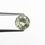 0.73ct 5.56x5.53x3.28mm Round Brilliant Sapphire 26134-18 - Lelya - bespoke engagement and wedding rings made in Scotland, UK