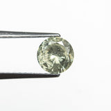 0.73ct 5.56x5.53x3.28mm Round Brilliant Sapphire 26134-18 - Lelya - bespoke engagement and wedding rings made in Scotland, UK