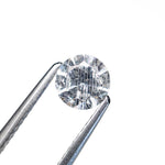 0.74ct 5.53x5.56x3.46mm Round Brilliant Sapphire 26134-20 - Lelya - bespoke engagement and wedding rings made in Scotland, UK