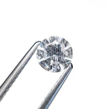 0.74ct 5.53x5.56x3.46mm Round Brilliant Sapphire 26134-20 - Lelya - bespoke engagement and wedding rings made in Scotland, UK