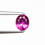 0.74ct 6.04x5.07x3.10mm Oval Brilliant Sapphire 27955 - 08 - Lelya - bespoke engagement and wedding rings made in Scotland, UK