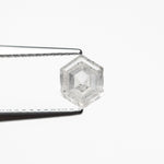 0.74ct 6.47x5.07x2.80mm Hexagon Double Cut 25457 - 14 - Lelya - bespoke engagement and wedding rings made in Scotland, UK