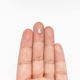 0.74ct 6.60x4.82x2.50mm Oval Double Cut 25807 - 26 - Lelya - bespoke engagement and wedding rings made in Scotland, UK