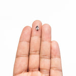 0.74ct 8.36x5.67x3.14mm Lozenge Rosecut 27909 - 03 - Lelya - bespoke engagement and wedding rings made in Scotland, UK