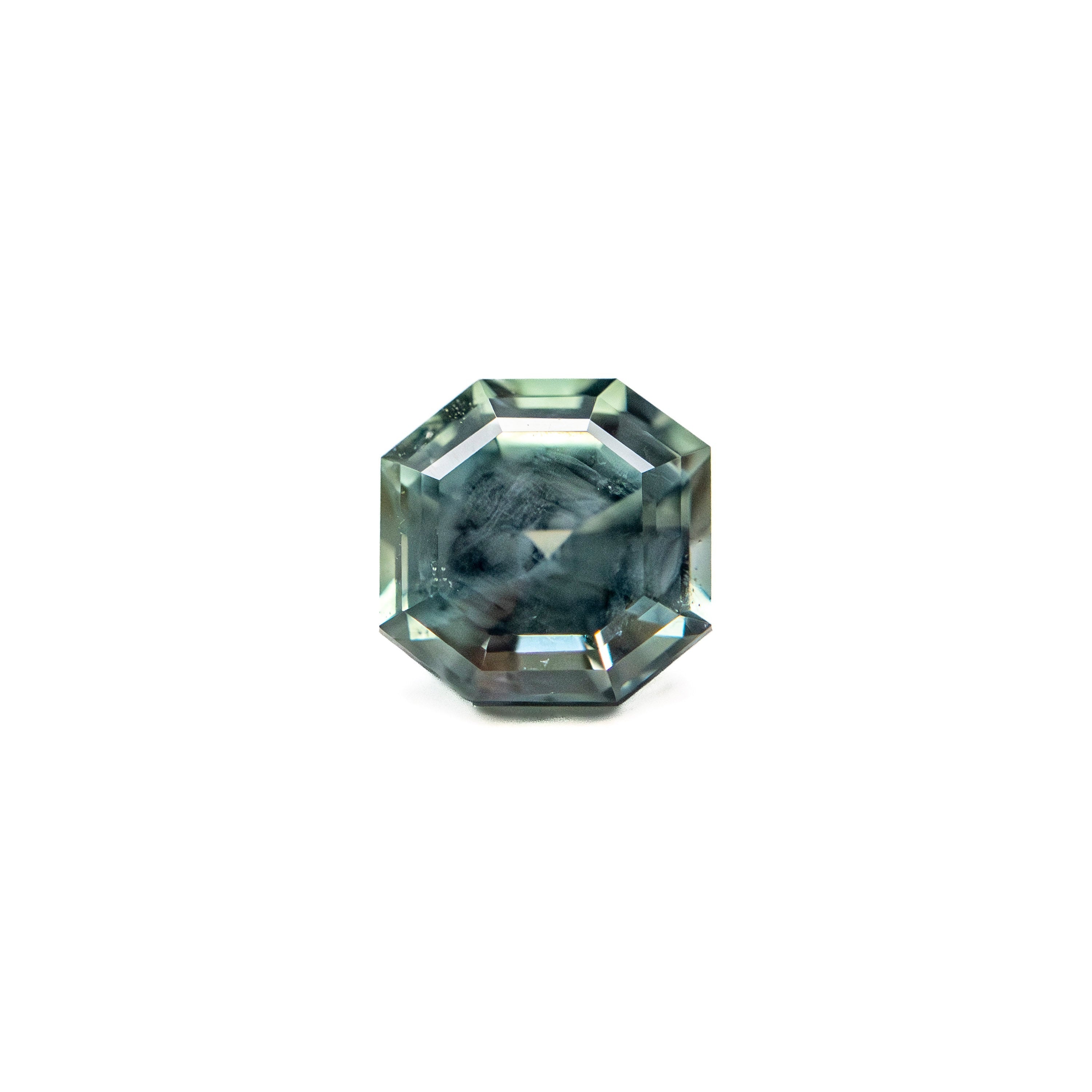 0.75ct 4.96x4.91x3.57mm Cut Corner Square Step Cut Sapphire 23903 - 12 - Lelya - bespoke engagement and wedding rings made in Scotland, UK