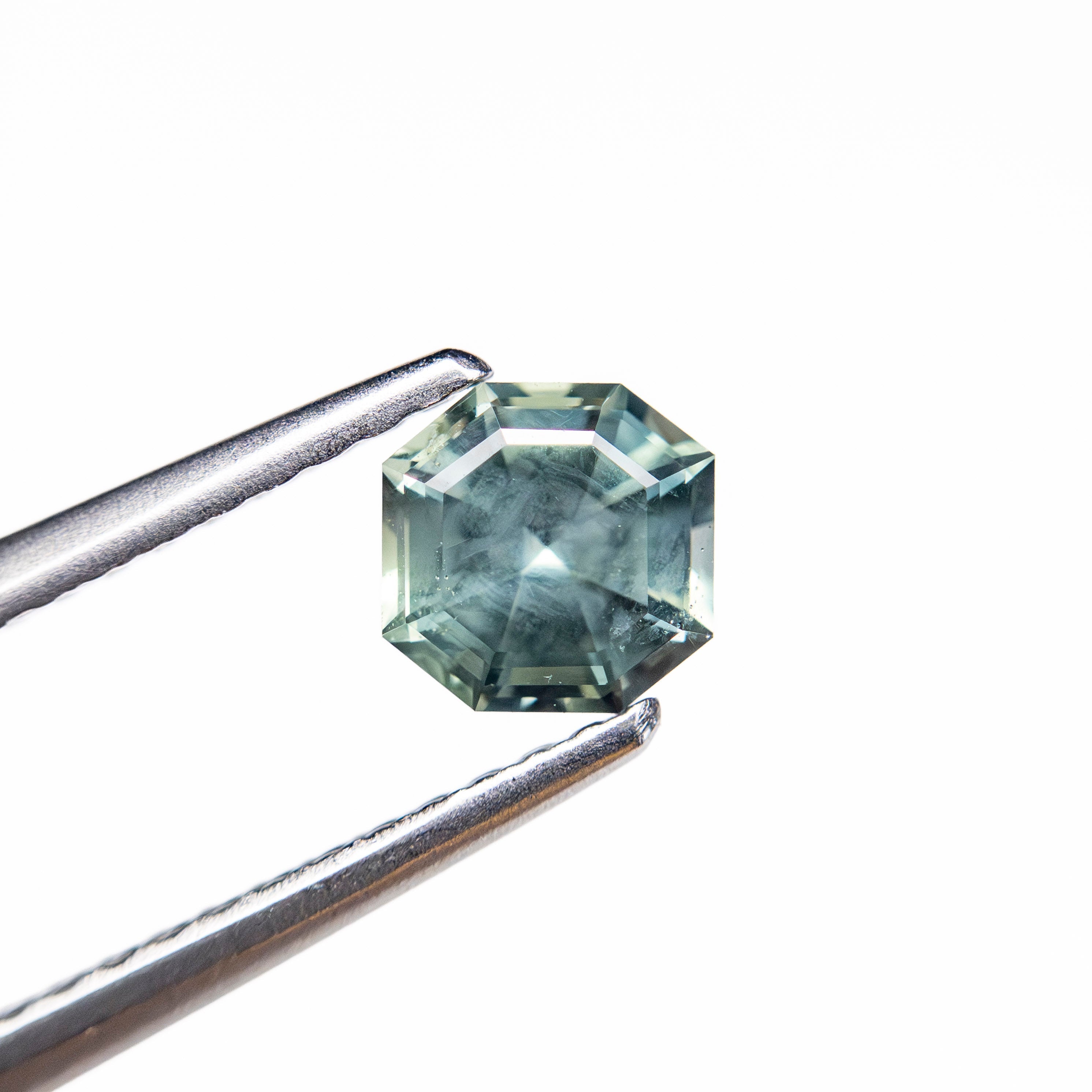 0.75ct 4.96x4.91x3.57mm Cut Corner Square Step Cut Sapphire 23903 - 12 - Lelya - bespoke engagement and wedding rings made in Scotland, UK