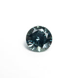 0.75ct 5.54x5.53x3.42mm Round Brilliant Sapphire 26134-13 - Lelya - bespoke engagement and wedding rings made in Scotland, UK