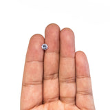 0.75ct 5.54x5.58x3.49mm Round Brilliant Sapphire 26134-15 - Lelya - bespoke engagement and wedding rings made in Scotland, UK