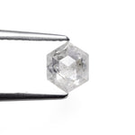0.75ct 6.47x5.31x2.92mm Hexagon Rosecut 27223-31 - Lelya - bespoke engagement and wedding rings made in Scotland, UK