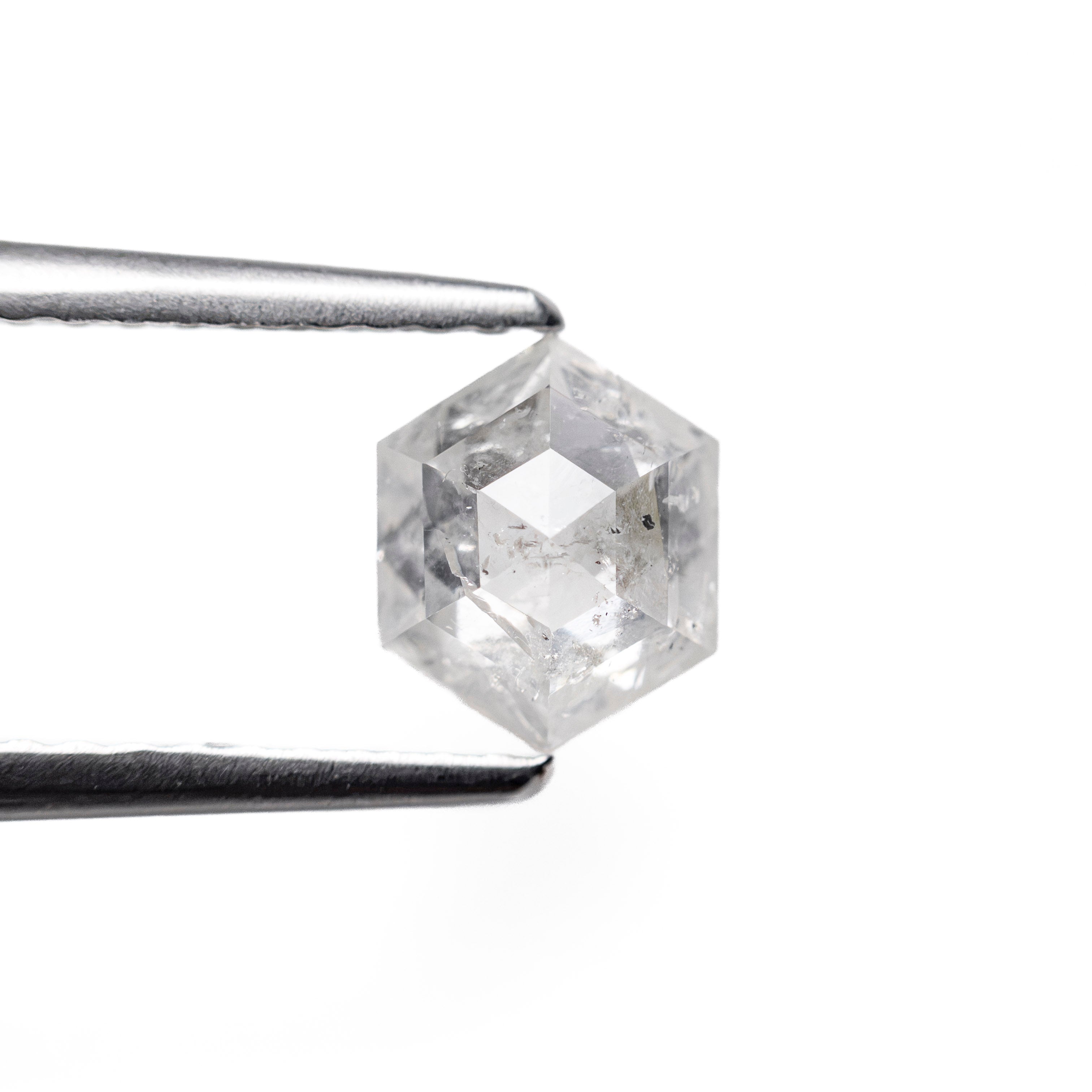 0.75ct 6.47x5.31x2.92mm Hexagon Rosecut 27223-31 - Lelya - bespoke engagement and wedding rings made in Scotland, UK