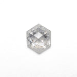 0.75ct 6.47x5.31x2.92mm Hexagon Rosecut 27223-31 - Lelya - bespoke engagement and wedding rings made in Scotland, UK