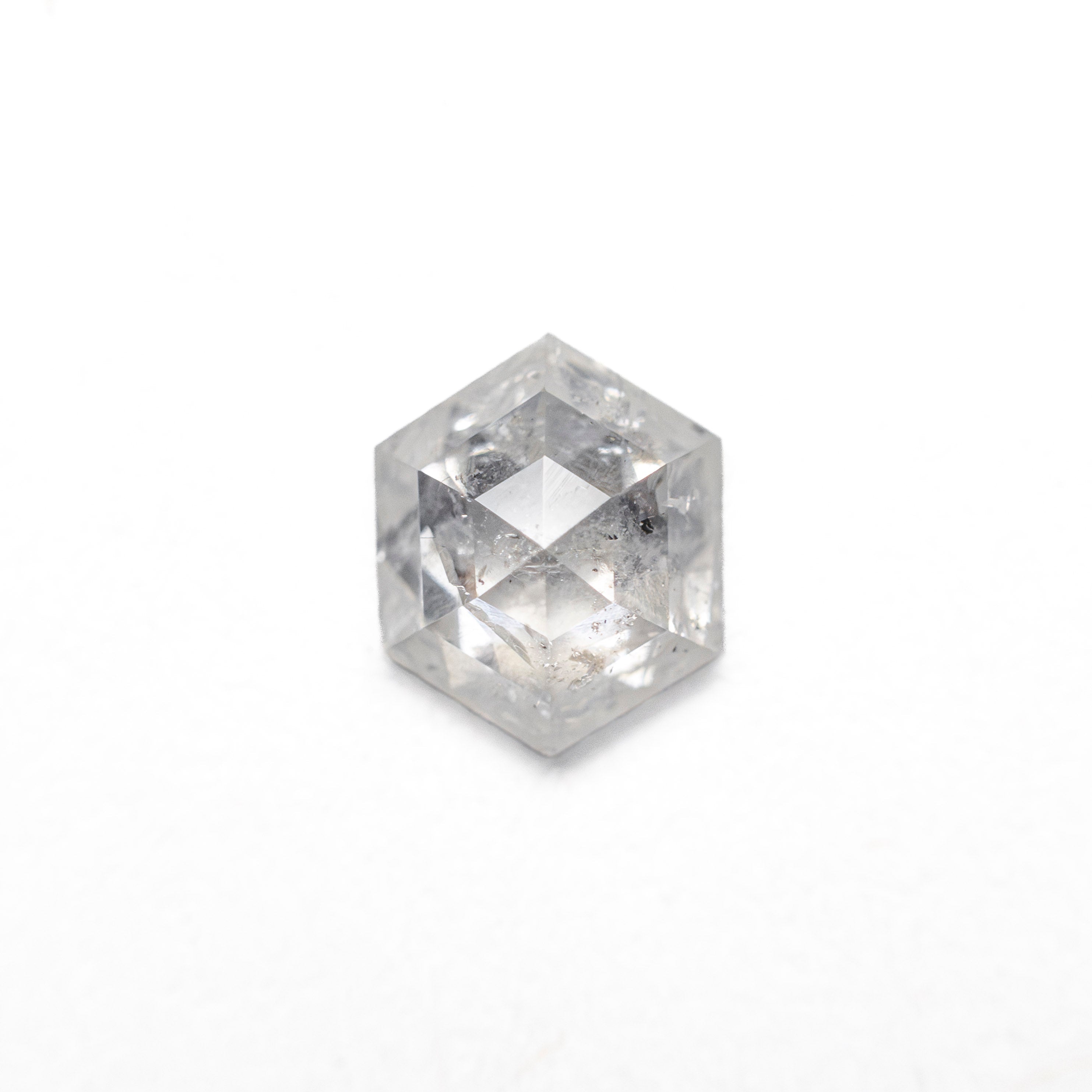 0.75ct 6.47x5.31x2.92mm Hexagon Rosecut 27223-31 - Lelya - bespoke engagement and wedding rings made in Scotland, UK