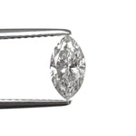 0.75ct 8.37x4.64x3.14mm Marquise Brilliant 27226-31 - Lelya - bespoke engagement and wedding rings made in Scotland, UK