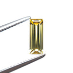 0.75ct 8.56x3.27x2.36mm Baguette Step Cut Sapphire 27719 - 03 - Lelya - bespoke engagement and wedding rings made in Scotland, UK