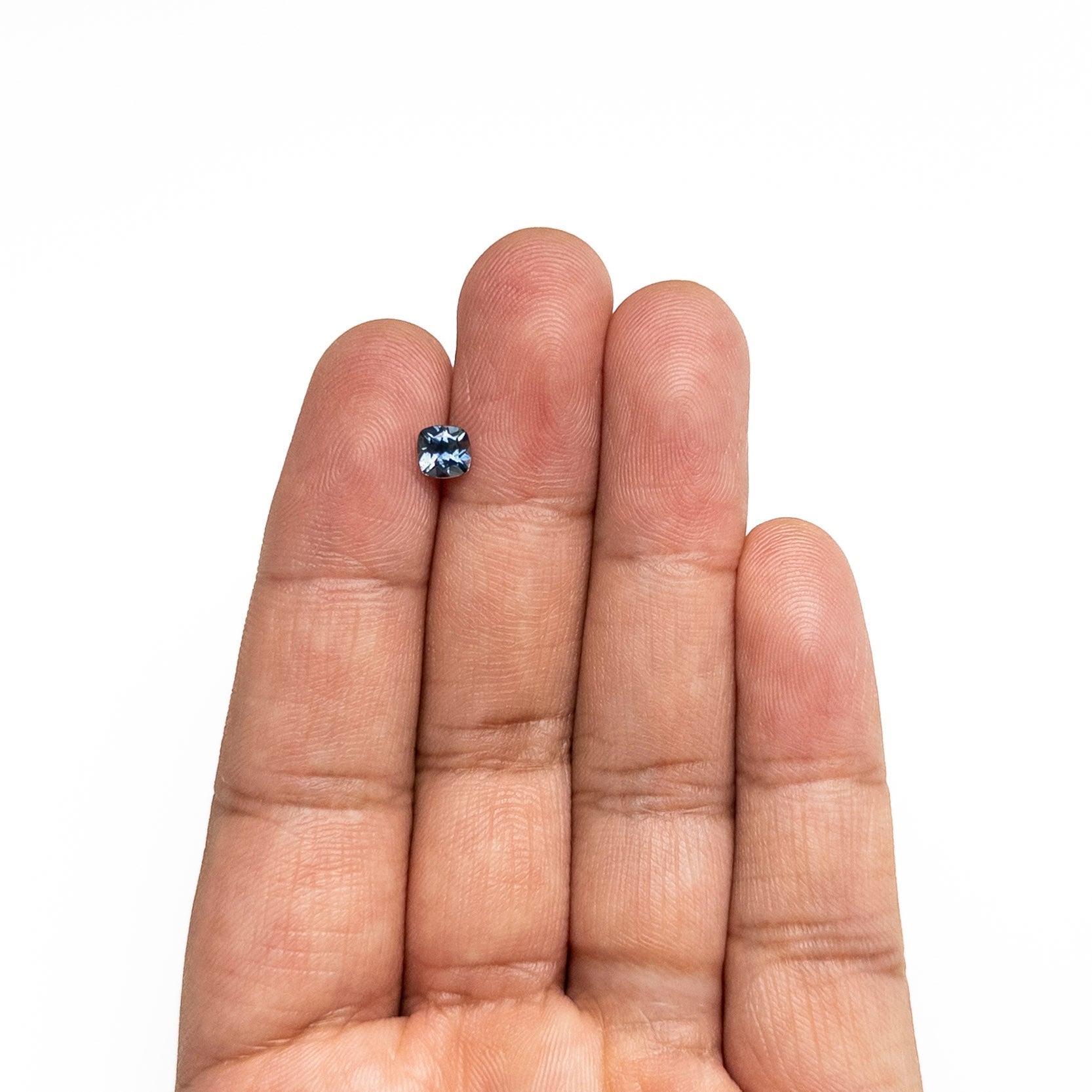 0.76ct 5.15x5.08x3.41mm Cushion Brilliant Sapphire 23466 - 19 - Lelya - bespoke engagement and wedding rings made in Scotland, UK