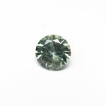 0.76ct 5.55x5.22x3.43mm Round Brilliant Sapphire 26134-03 - Lelya - bespoke engagement and wedding rings made in Scotland, UK