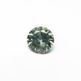 0.76ct 5.55x5.22x3.43mm Round Brilliant Sapphire 26134-03 - Lelya - bespoke engagement and wedding rings made in Scotland, UK