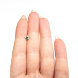 0.76ct 5.56x5.52x3.52mm Round Brilliant Sapphire 26134-16 - Lelya - bespoke engagement and wedding rings made in Scotland, UK