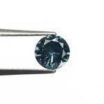 0.76ct 5.56x5.55x3.45mm Round Brilliant Sapphire 26134-10 - Lelya - bespoke engagement and wedding rings made in Scotland, UK