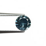 0.76ct 5.56x5.55x3.45mm Round Brilliant Sapphire 26134-10 - Lelya - bespoke engagement and wedding rings made in Scotland, UK