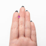 0.76ct 5.93x4.94x3.32mm Oval Brilliant Sapphire 27957 - 34 - Lelya - bespoke engagement and wedding rings made in Scotland, UK