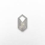 0.76ct 7.40x4.16x2.51mm Hexagon Rosecut 25457 - 11 - Lelya - bespoke engagement and wedding rings made in Scotland, UK
