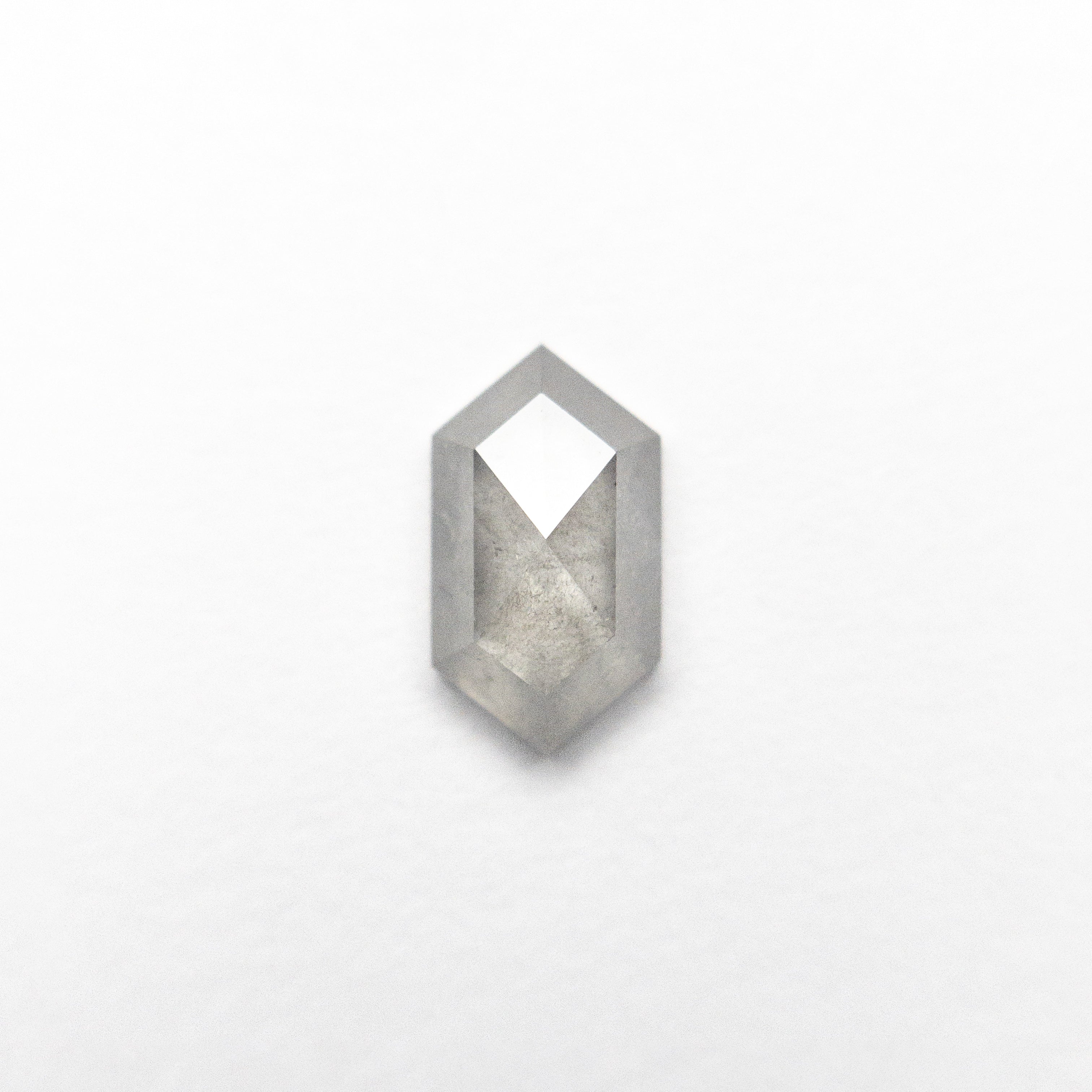 0.76ct 7.40x4.16x2.51mm Hexagon Rosecut 25457 - 11 - Lelya - bespoke engagement and wedding rings made in Scotland, UK