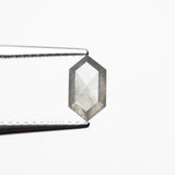 0.76ct 7.40x4.16x2.51mm Hexagon Rosecut 25457 - 11 - Lelya - bespoke engagement and wedding rings made in Scotland, UK