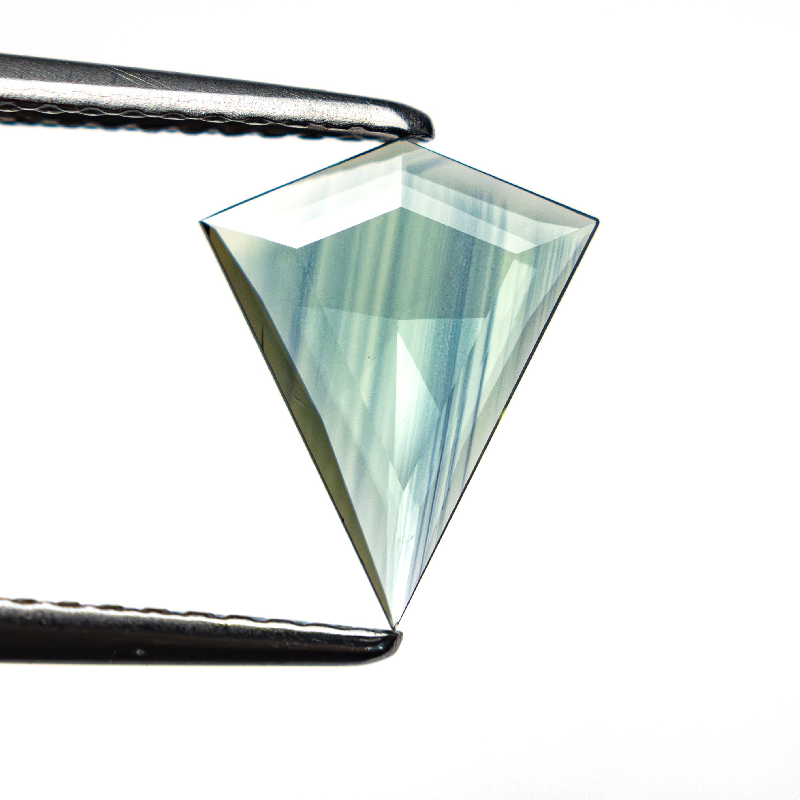 0.77ct 10.51x8.62x1.30mm Kite Rosecut Sapphire 22436 - 09 - Lelya - bespoke engagement and wedding rings made in Scotland, UK