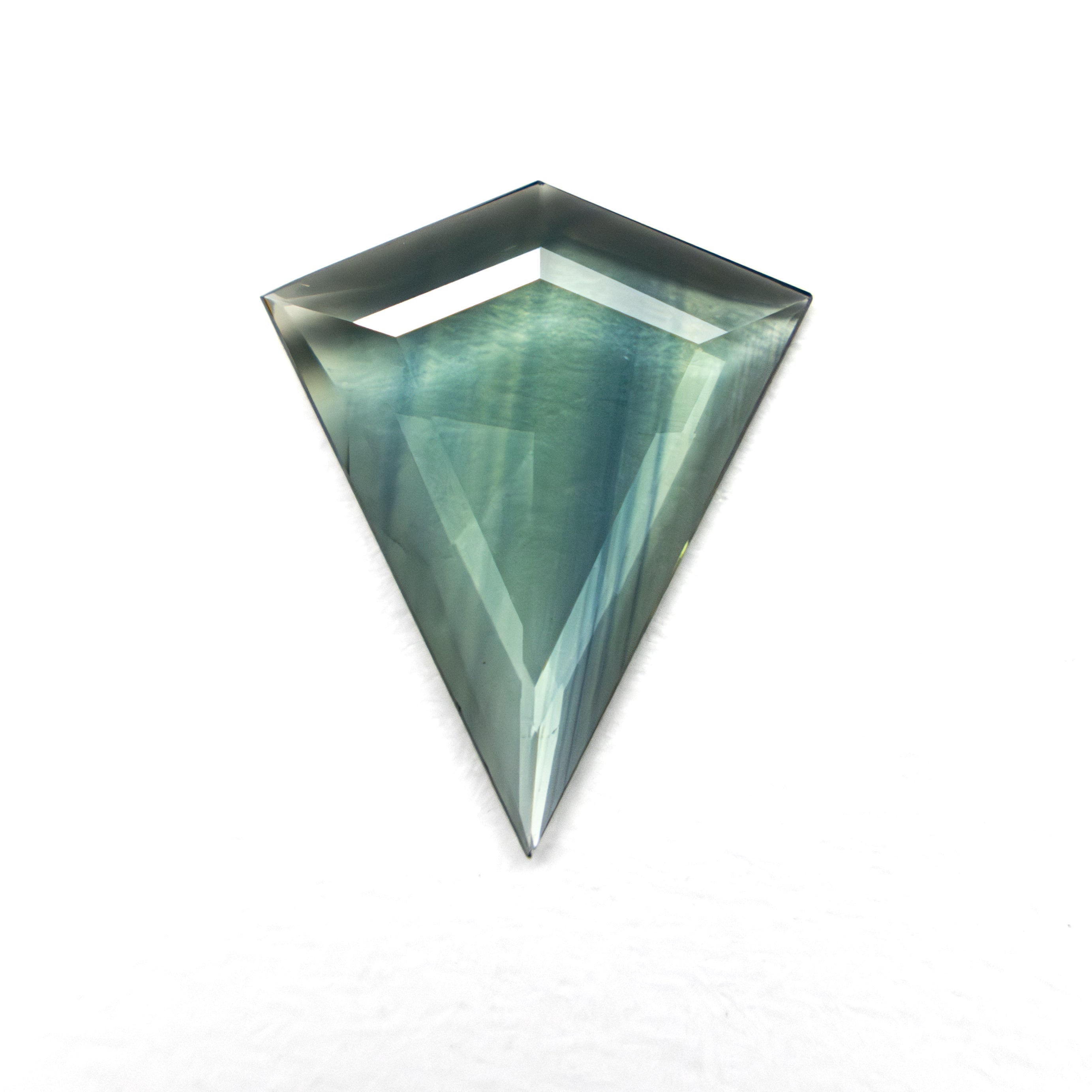 0.77ct 10.51x8.62x1.30mm Kite Rosecut Sapphire 22436 - 09 - Lelya - bespoke engagement and wedding rings made in Scotland, UK