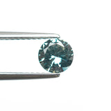 0.77ct 5.53x5.50x3.33mm Round Brilliant Sapphire 26134-22 - Lelya - bespoke engagement and wedding rings made in Scotland, UK