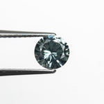 0.77ct 5.54x5.52x3.42mm Round Brilliant Sapphire 26134-07 - Lelya - bespoke engagement and wedding rings made in Scotland, UK
