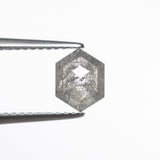 0.77ct 7.16x5.47x2.42mm Hexagon Rosecut 26782 - 36 - Lelya - bespoke engagement and wedding rings made in Scotland, UK