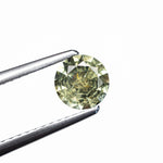 0.78ct 5.57x5.57x3.58mm Round Brilliant Sapphire 26134-12 - Lelya - bespoke engagement and wedding rings made in Scotland, UK