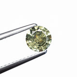 0.78ct 5.57x5.57x3.58mm Round Brilliant Sapphire 26134-12 - Lelya - bespoke engagement and wedding rings made in Scotland, UK