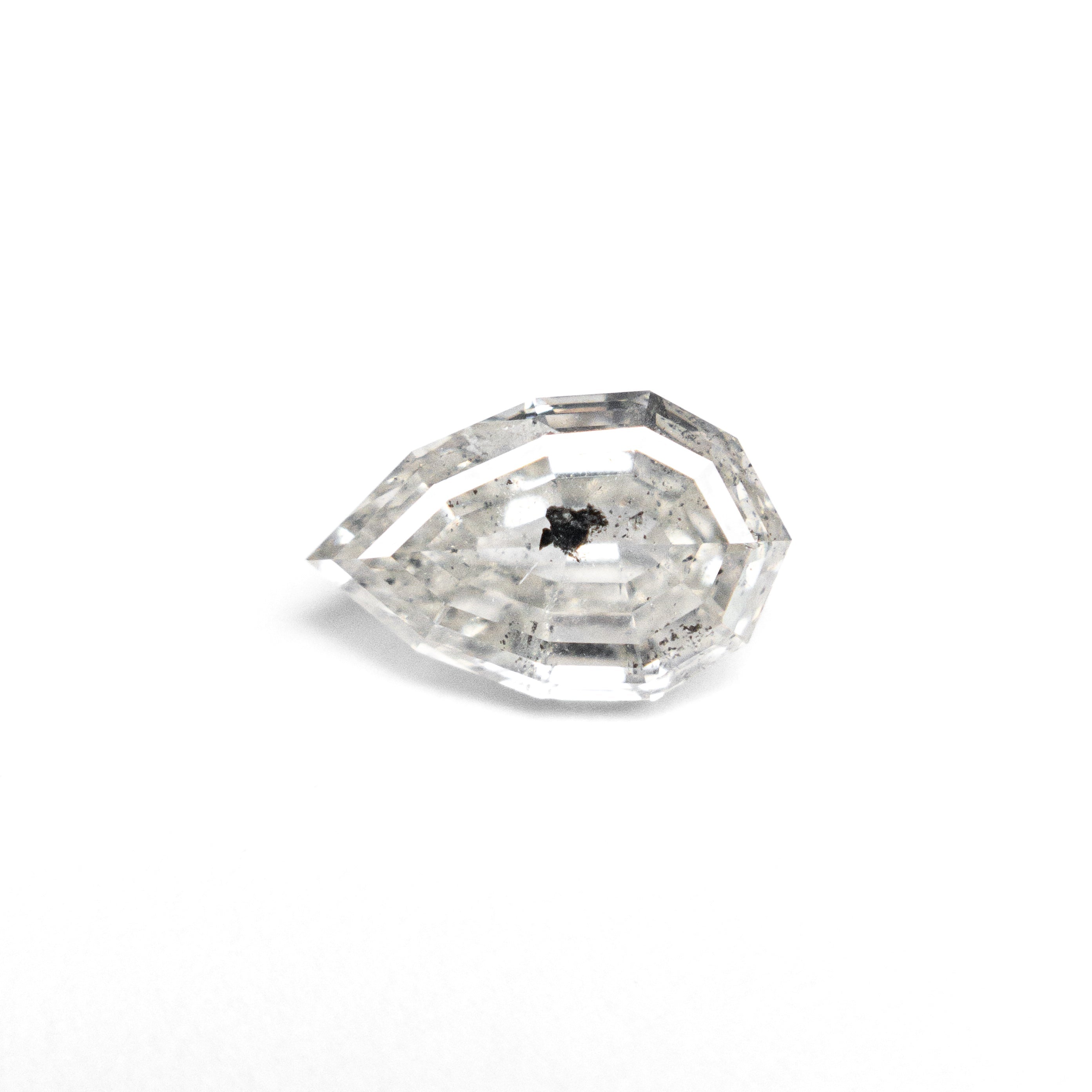 0.78ct 7.65x4.87x2.90mm Geo Pear Step Cut 🇨🇦 26969 - 01 - Lelya - bespoke engagement and wedding rings made in Scotland, UK