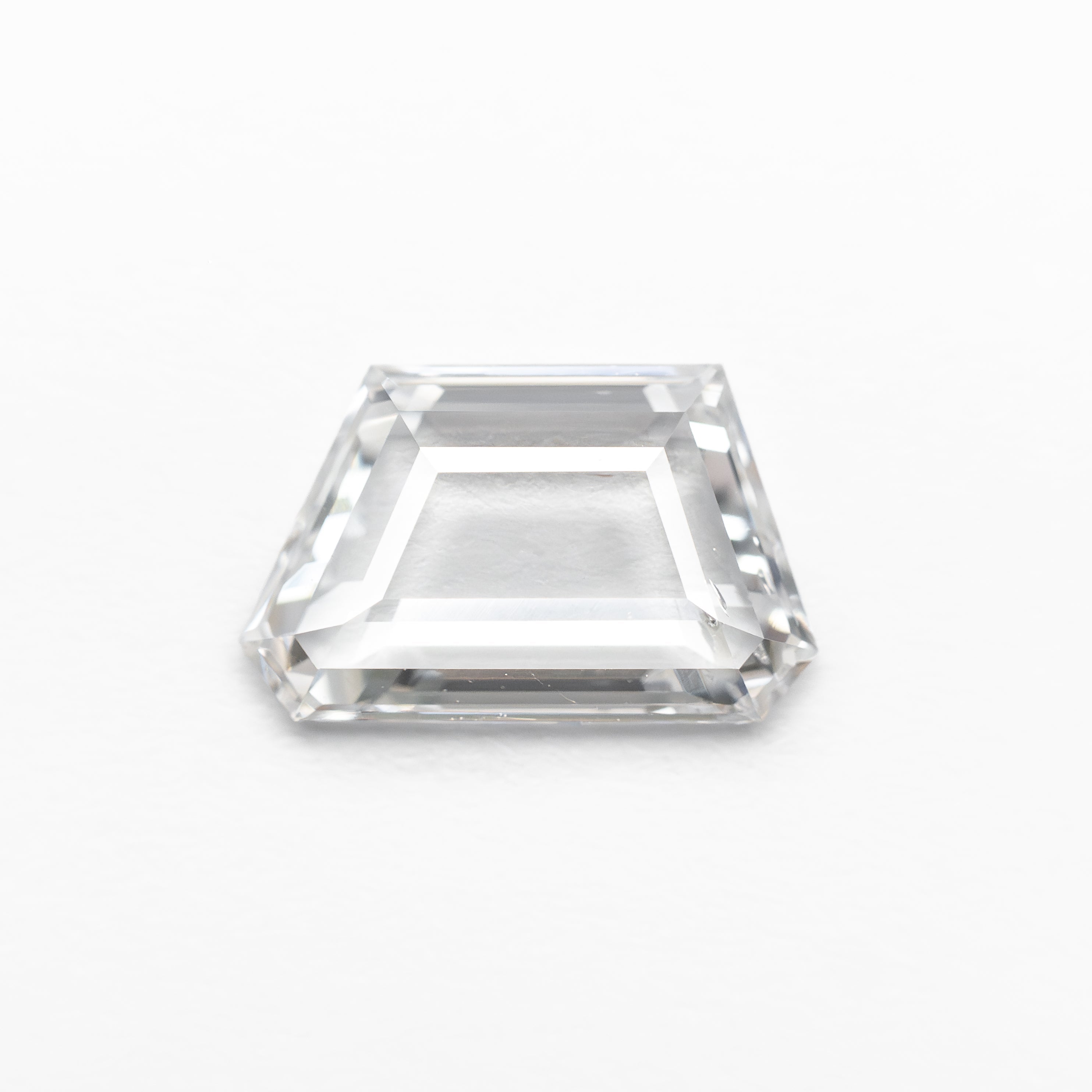 0.79ct 5.32x8.60x1.59mm SI2 D Geometric Portrait Cut 20745 - 04 - Lelya - bespoke engagement and wedding rings made in Scotland, UK