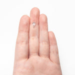 0.79ct 9.54x5.15x2.73mm Kite Rosecut 27536 - 29 - Lelya - bespoke engagement and wedding rings made in Scotland, UK