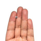 0.80ct 5.55x5.56x2.36mm Round Brilliant Sapphire 26134-17 - Lelya - bespoke engagement and wedding rings made in Scotland, UK