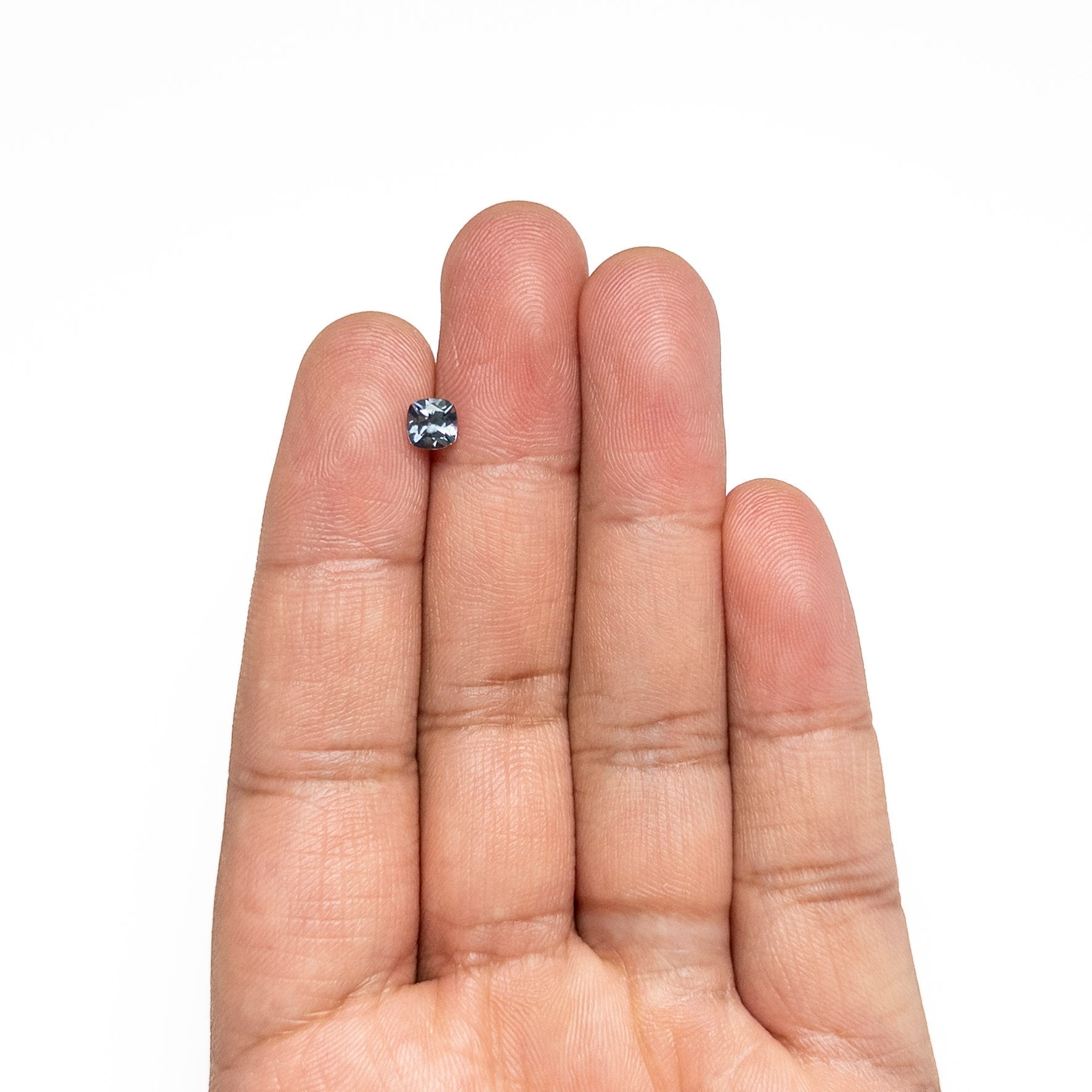 0.81ct 5.09x5.08x3.56mm Cushion Brilliant Sapphire 23466 - 21 - Lelya - bespoke engagement and wedding rings made in Scotland, UK