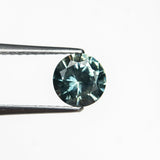 0.81ct 5.54x5.51x3.56mm Round Brilliant Sapphire 26134-24 - Lelya - bespoke engagement and wedding rings made in Scotland, UK