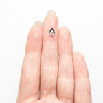 0.81ct 6.58x4.81x3.18mm Pear Double Cut 24503 - 23 - Lelya - bespoke engagement and wedding rings made in Scotland, UK