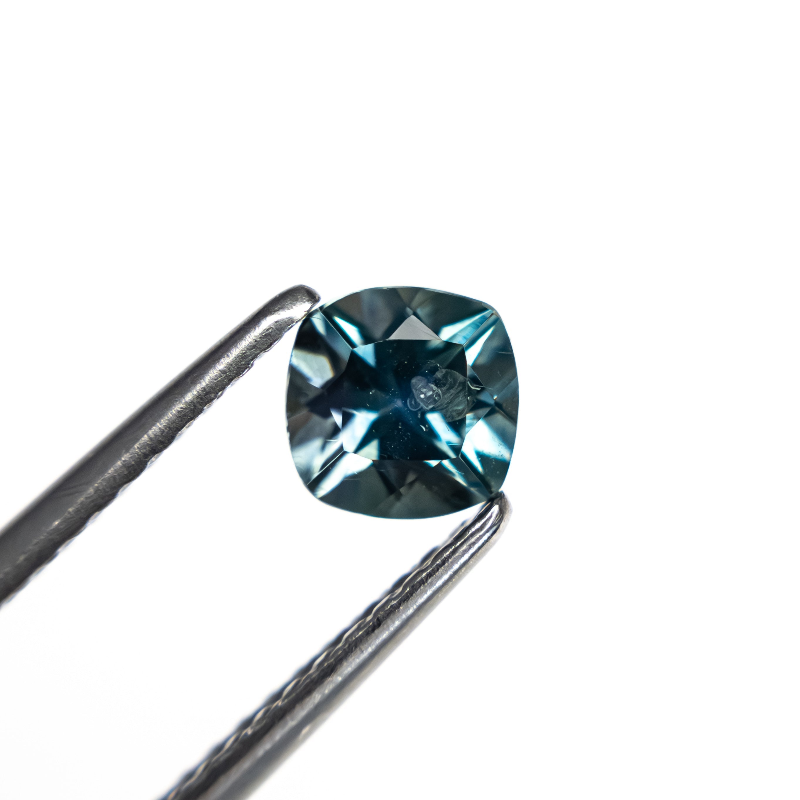 0.82ct 5.05x5.02x3.77mm Cushion Brilliant Sapphire 23466 - 15 - Lelya - bespoke engagement and wedding rings made in Scotland, UK