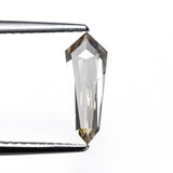 0.83ct 10.96x4.15x2.50mm Shield Step Cut 27537 - 35 - Lelya - bespoke engagement and wedding rings made in Scotland, UK