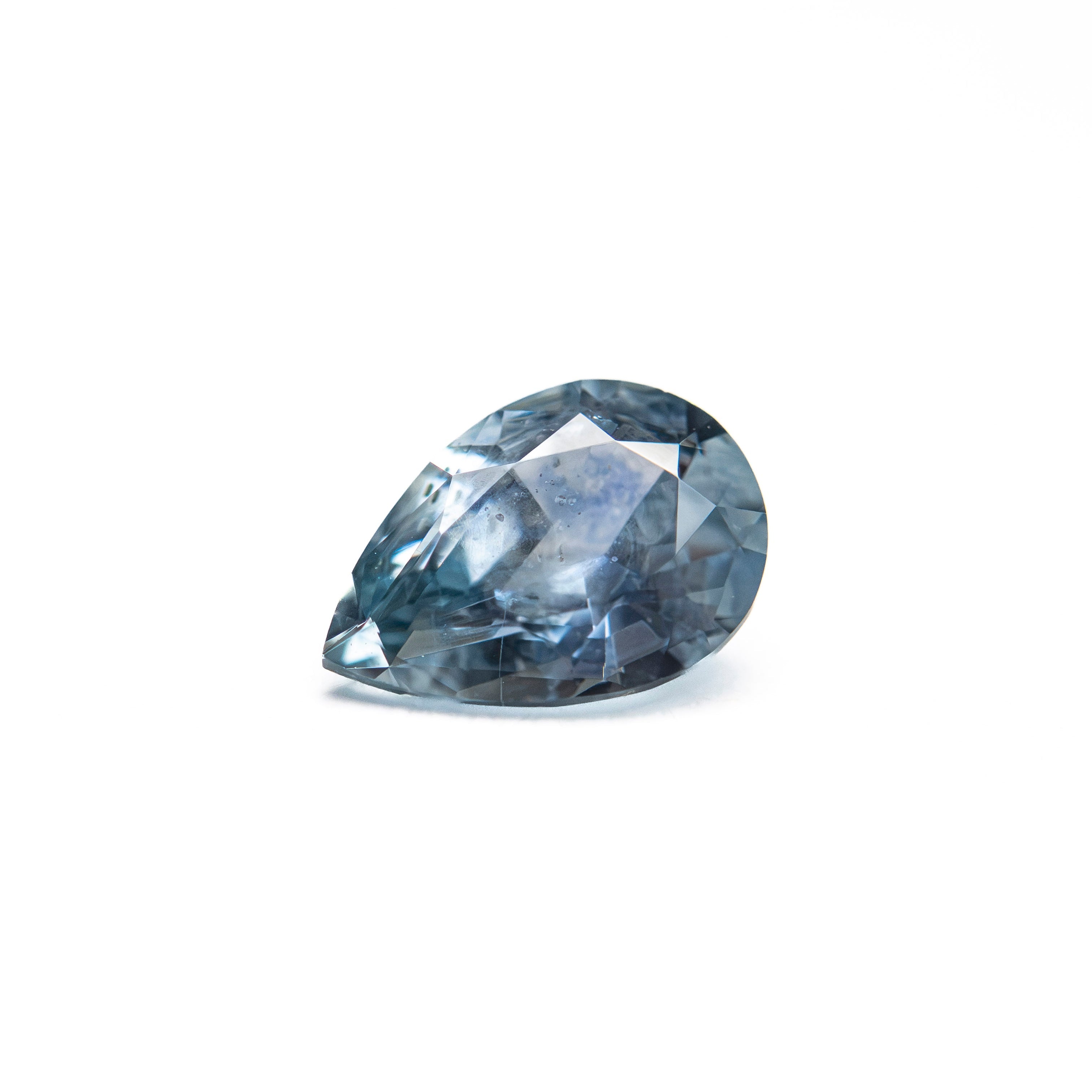 0.83ct 6.98x4.99x3.15mm Pear Brilliant Sapphire 26150-19 - Lelya - bespoke engagement and wedding rings made in Scotland, UK