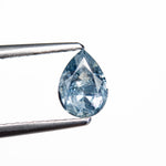 0.83ct 7.13x4.83x3.30mm Pear Brilliant Sapphire 26150-20 - Lelya - bespoke engagement and wedding rings made in Scotland, UK