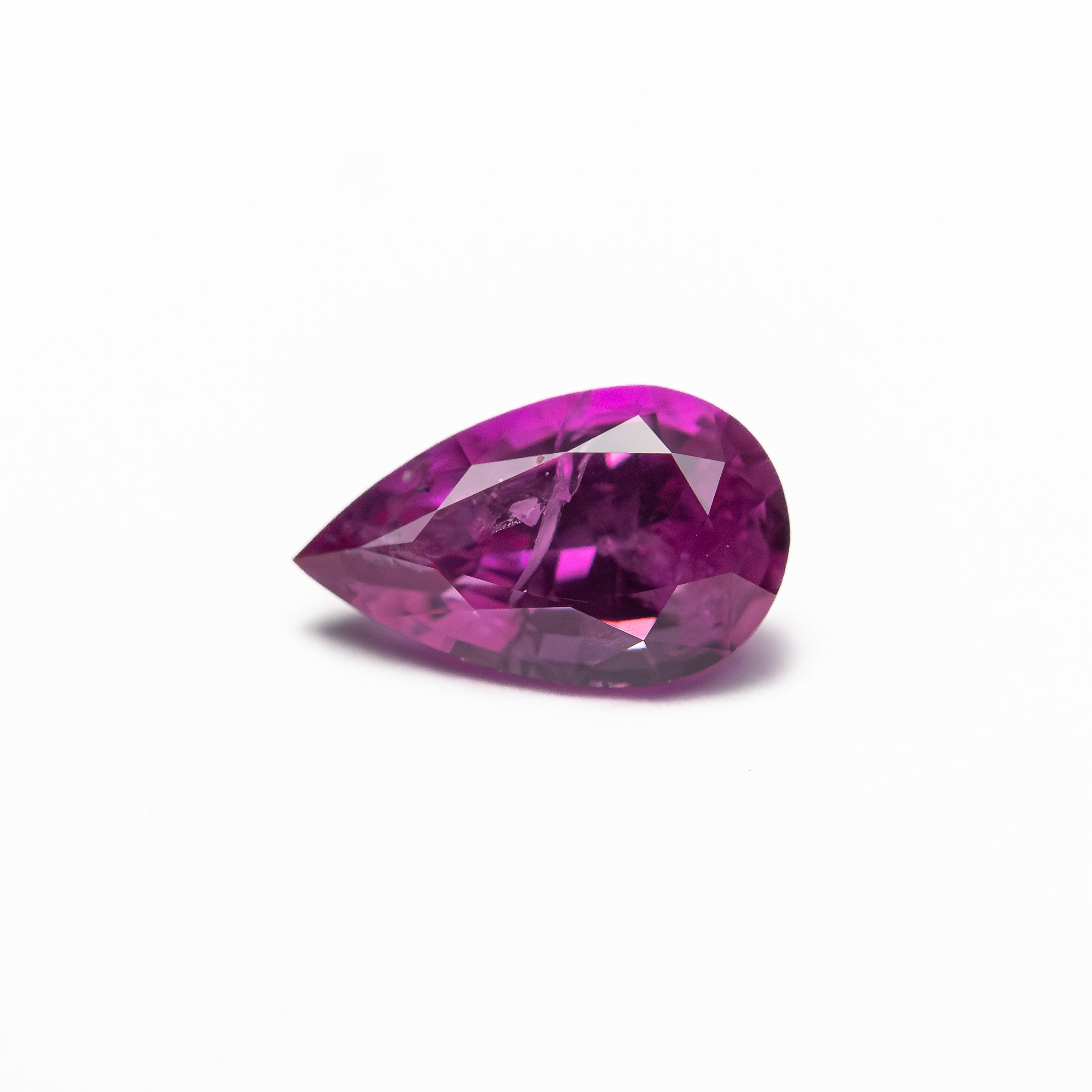 0.83ct 7.65x4.60x.46mm Pear Brilliant Sapphire 27957 - 10 - Lelya - bespoke engagement and wedding rings made in Scotland, UK