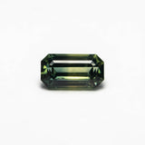 0.85ct 6.97x3.80x3.00mm Cut Corner Rectangle Step Cut Sapphire 27336 - 50 - Lelya - bespoke engagement and wedding rings made in Scotland, UK