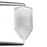 0.86ct 12.83x6.25x0.99mm Shield Portrait Cut Sapphire 27740-03 - Lelya - bespoke engagement and wedding rings made in Scotland, UK